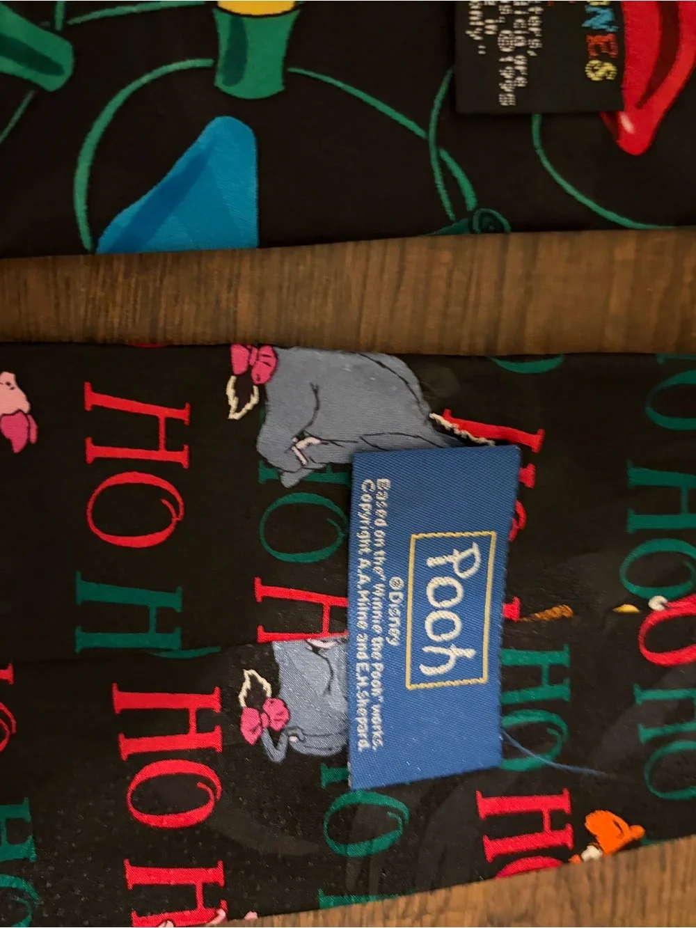 Holiday Character Novelty Tie - Black/Red/Multi